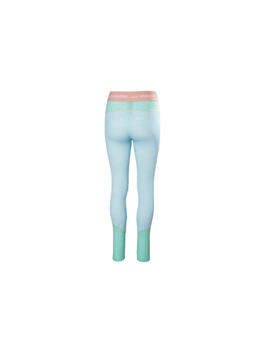 Legginsy damskie HELLY HANSEN W Lifa Merino Midweight Pant kolor niebieski
