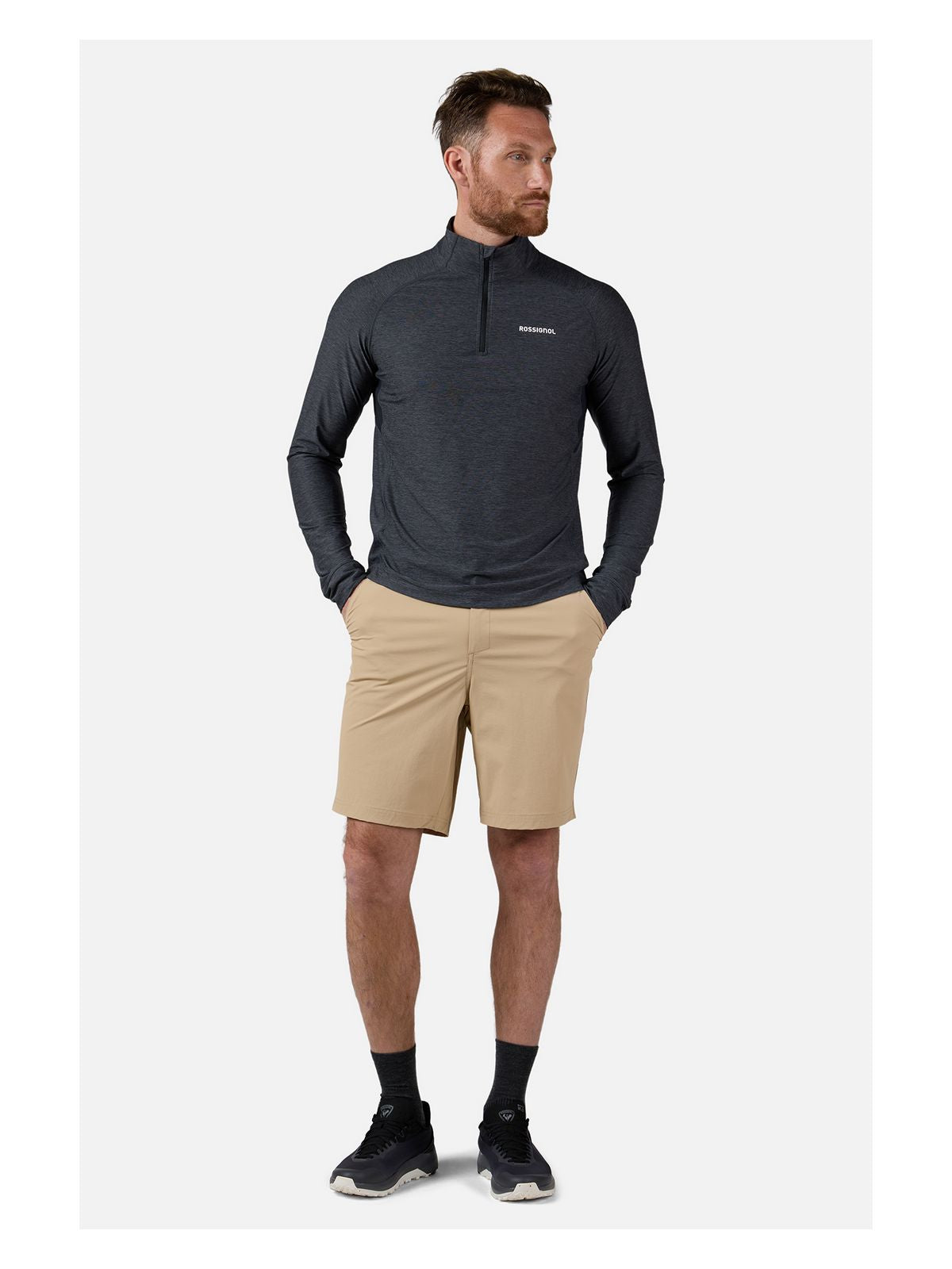 Szorty elastyczne ROSSIGNOL Lycian Short 9’ beżowy - Adventure Sports