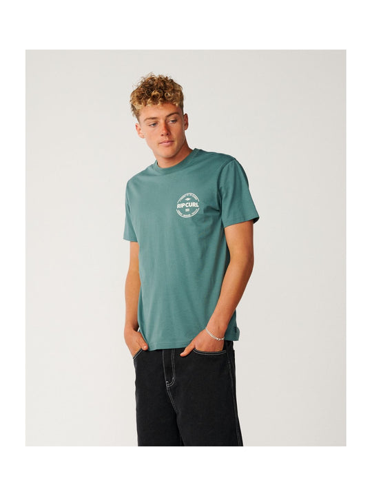 Koszulka męska RIP CURL Staple Tee zielona
