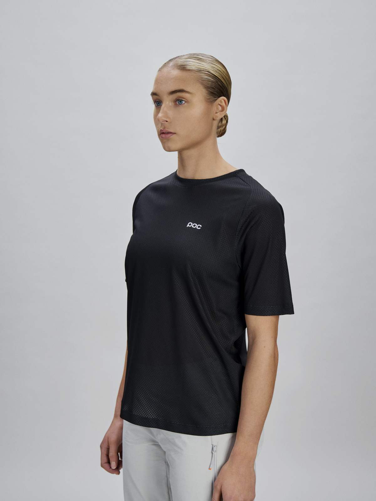 Koszulka rowerowa damska POC W's Motion Air S/S Jersey czarna
