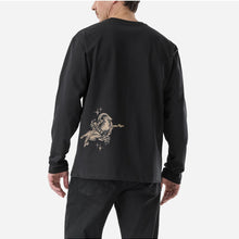 Koszulka męska MILLET M Cimai Collab Ts Ls M czarna
