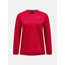 Bluza PEAK PERFORMANCE Trail Polartec Power Grid Crew Women bordowy
