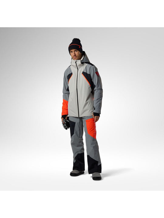 Kurtka narciarska męska ROSSIGNOL M Hero 4Ws Insulated Ski Jkt szara
