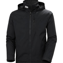Męska kurtka Helly Hansen Crew Hooded Midlayer Jacket 2.0 czarna
