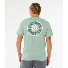 Koszulka męska RIP CURL Pacific Rinse Circle Tee zielona
