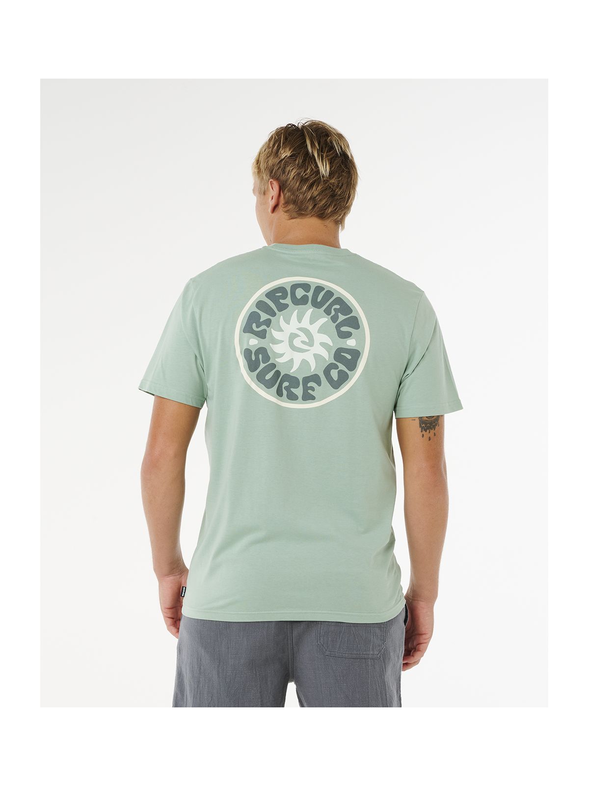 Koszulka męska RIP CURL Pacific Rinse Circle Tee zielona