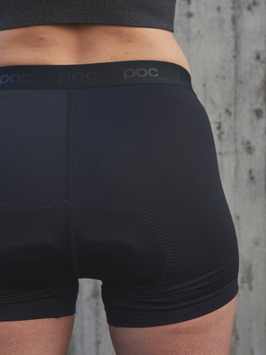 Bokserki rowerowe POC W’s RE-CYCLE Boxer - czarny - Bielizna - Adventure Sports
