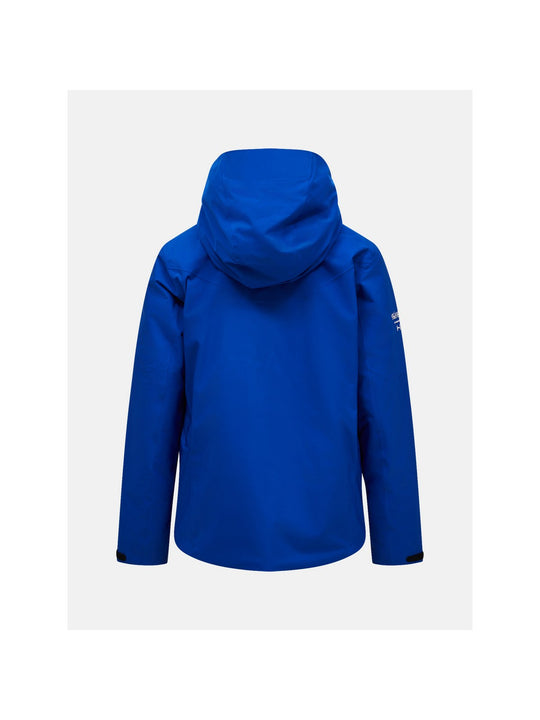 Kurtka narciarska męska PEAK PERFORMANCE 40Y Maroon HIPE 2L Insulated Shell Jacket niebieska
