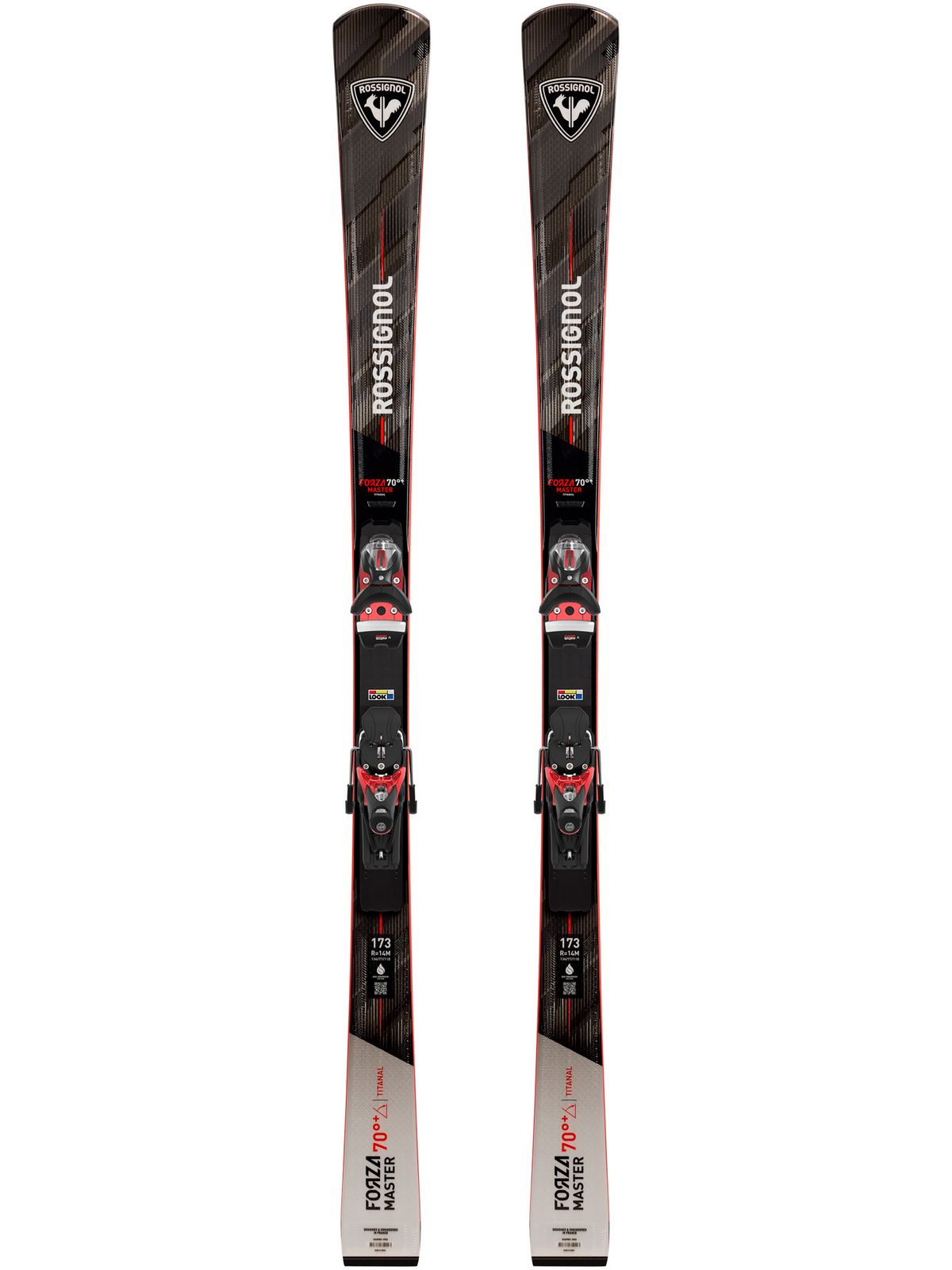 Narty ROSSIGNOL Forza 70° Ti+ Master (R22) + wiązania LOOK SPX14 Rockerace GW