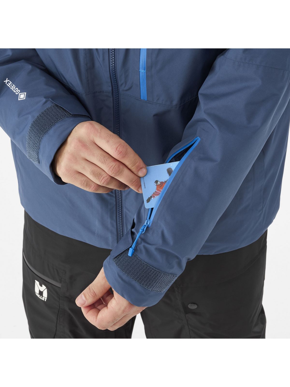 Kurtka narciarska męska MILLET COSMICARM GTX  JKT granatowa