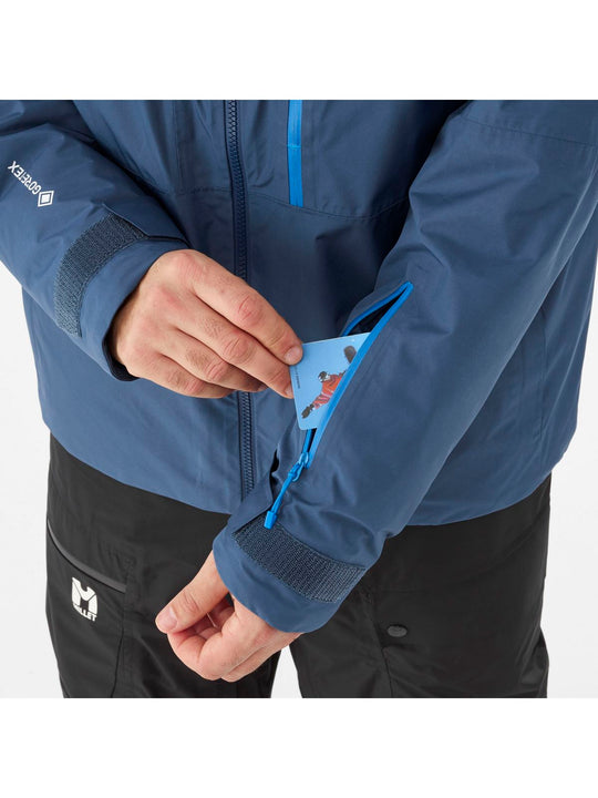 Kurtka narciarska męska MILLET COSMICARM GTX  JKT granatowa
