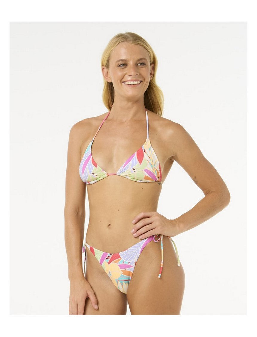 Stanik kąpielowy RIP CURL Cala Vadella Tri Top turkusowy