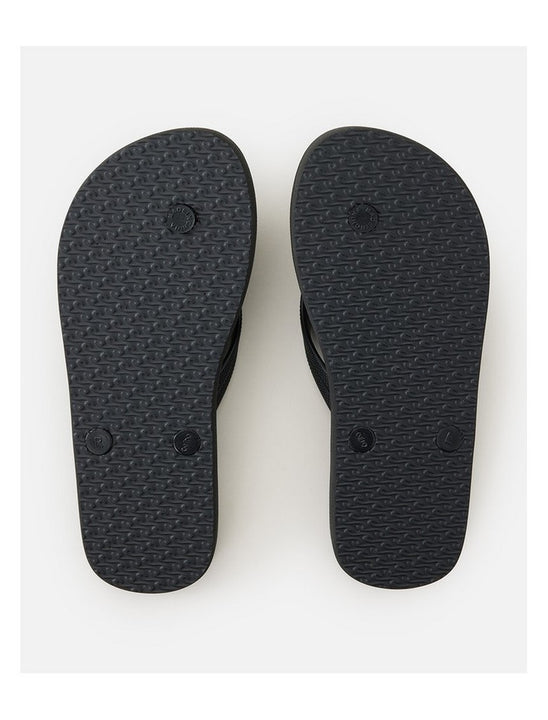 Japonki plażowe chłopięce RIP CURL Wetty Fade Bloom Open Toe - Bo czarne
