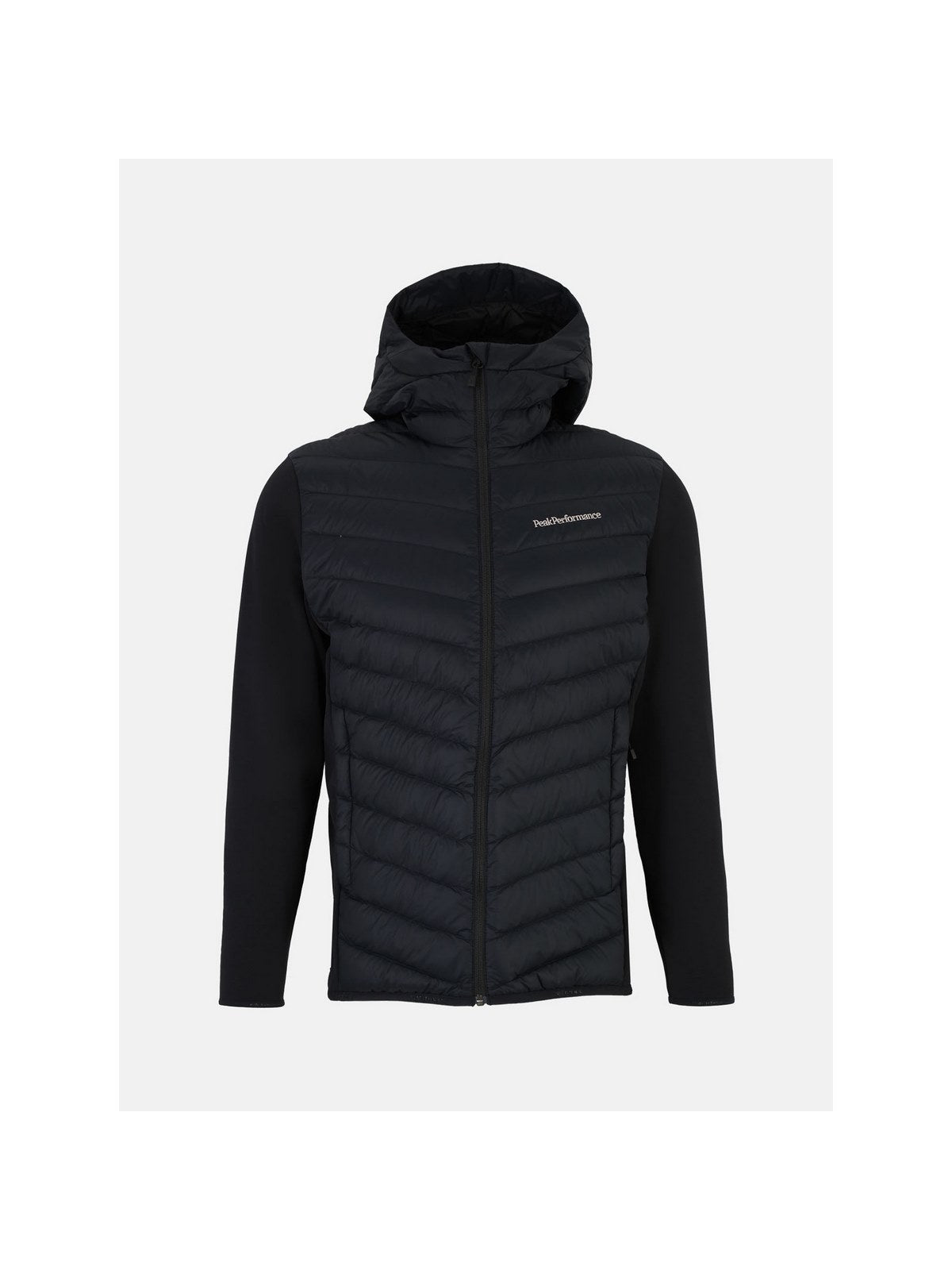 Kurtka męska puchowa Peak Performance M Frost Down Hybrid Hood czarny