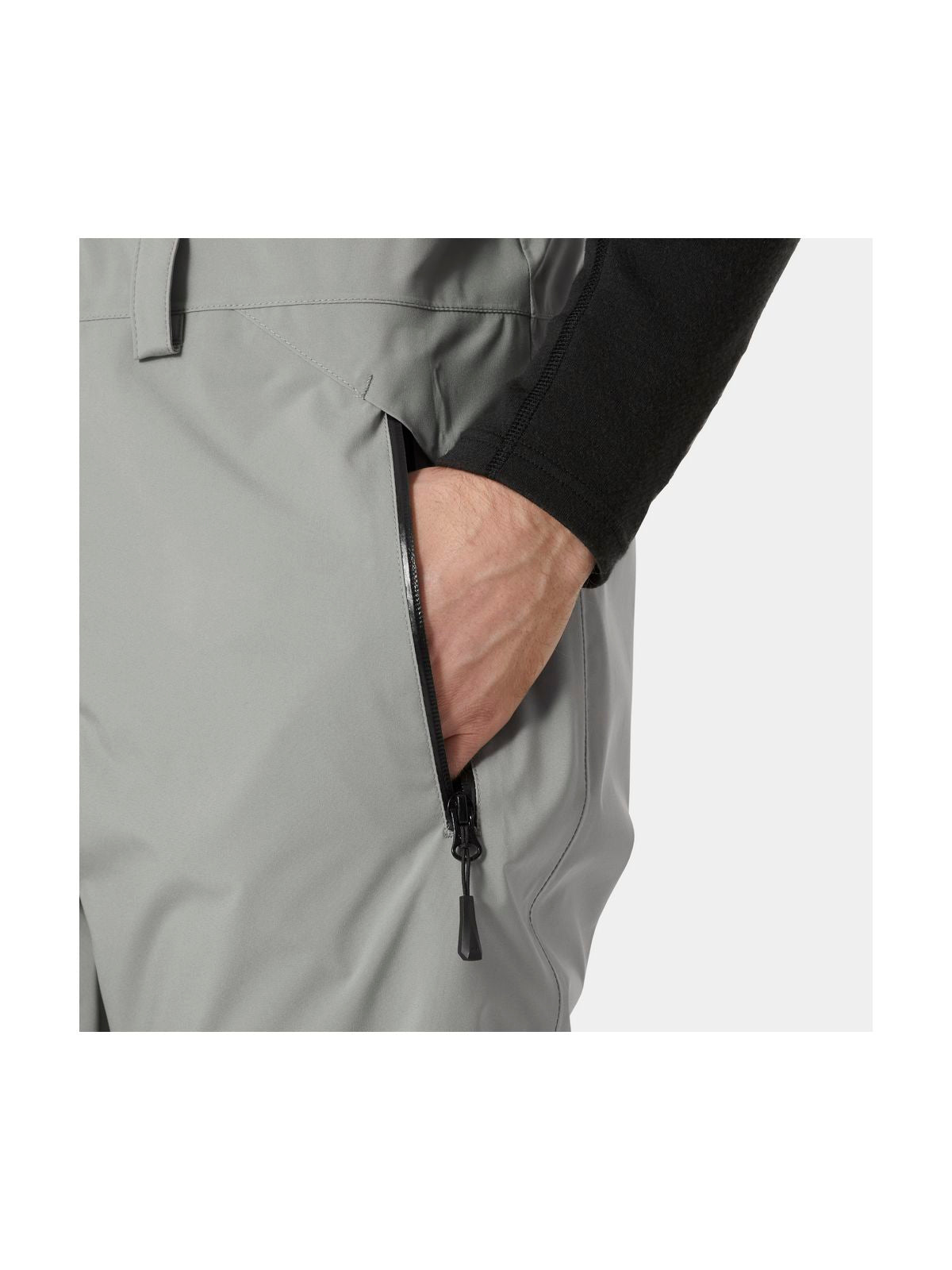Spodnie narciarskie męskie HELLY HANSEN LEGENDARY INSULATED BIB PANT szare