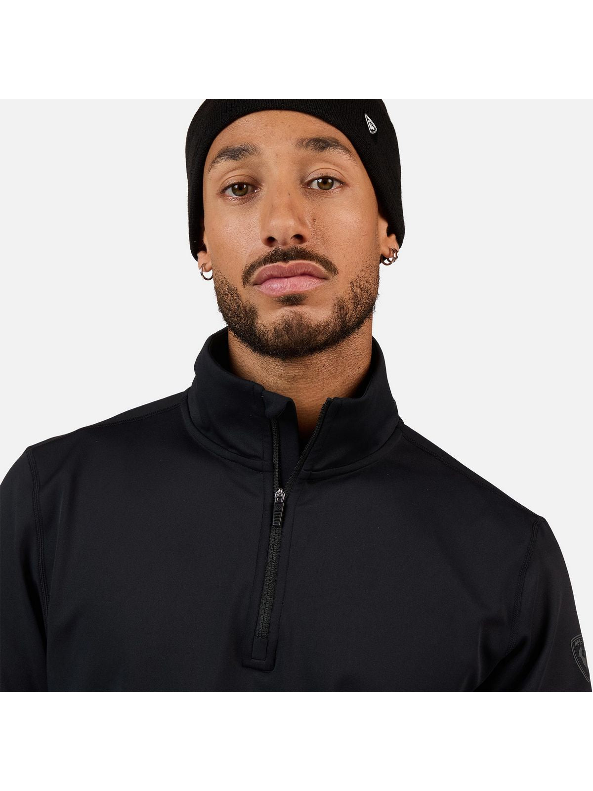 Bluza męska ROSSIGNOL MID LAYER STRETCH HZ czarna