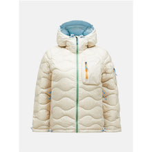 Kurtka puchowa damska PEAK PERFORMANCE Helium Utility Down Hood Jacket Women beżowy
