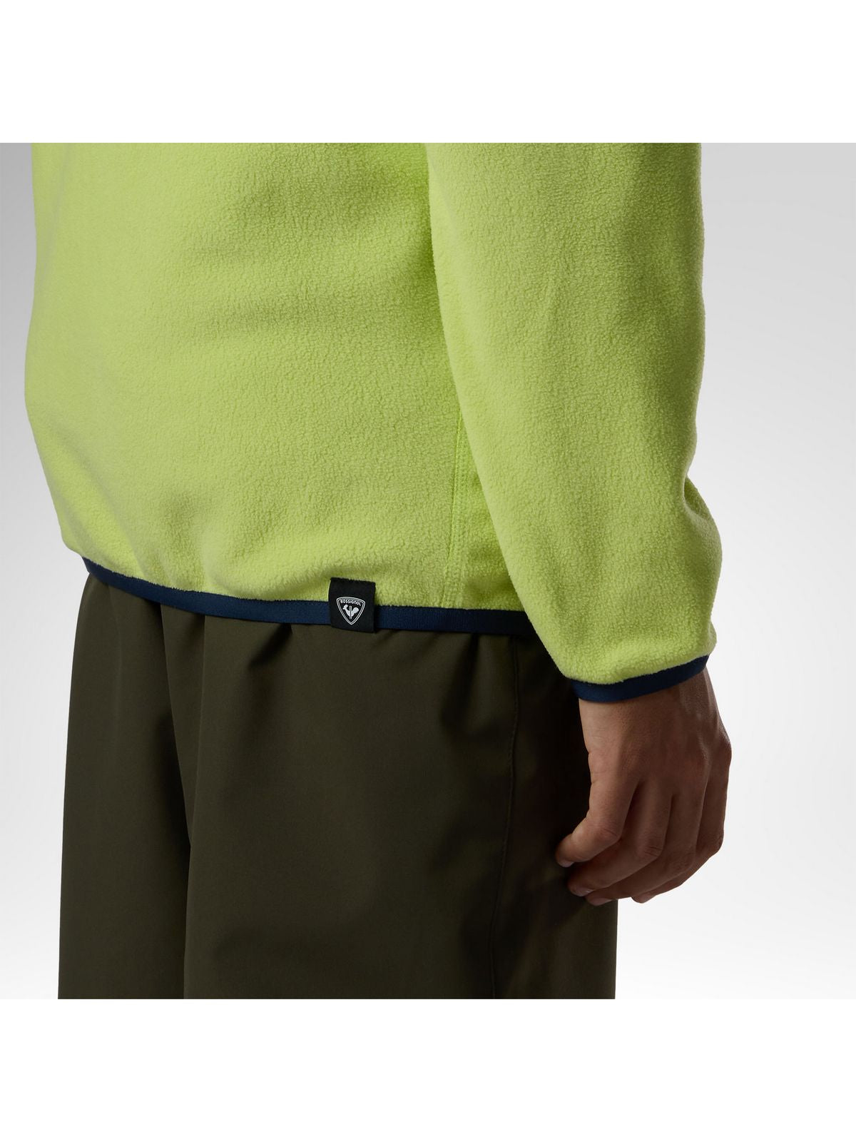Bluza juniorska ROSSIGNOL Jr Quarter Zip Polar Fleece żółta