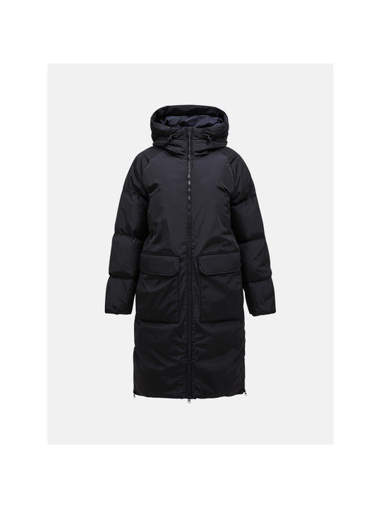 Płaszcz Peak Performance W Bluebird Down Coat czarny - Kurtka narciarska - Adventure Sports
