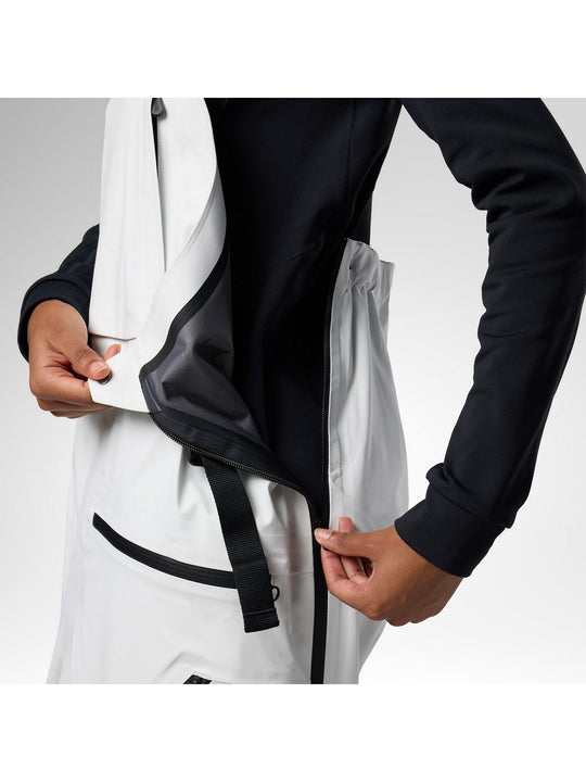 Spodnie narciarskie damskie ROSSIGNOL W Proclivity 3L Bib Pant białe
