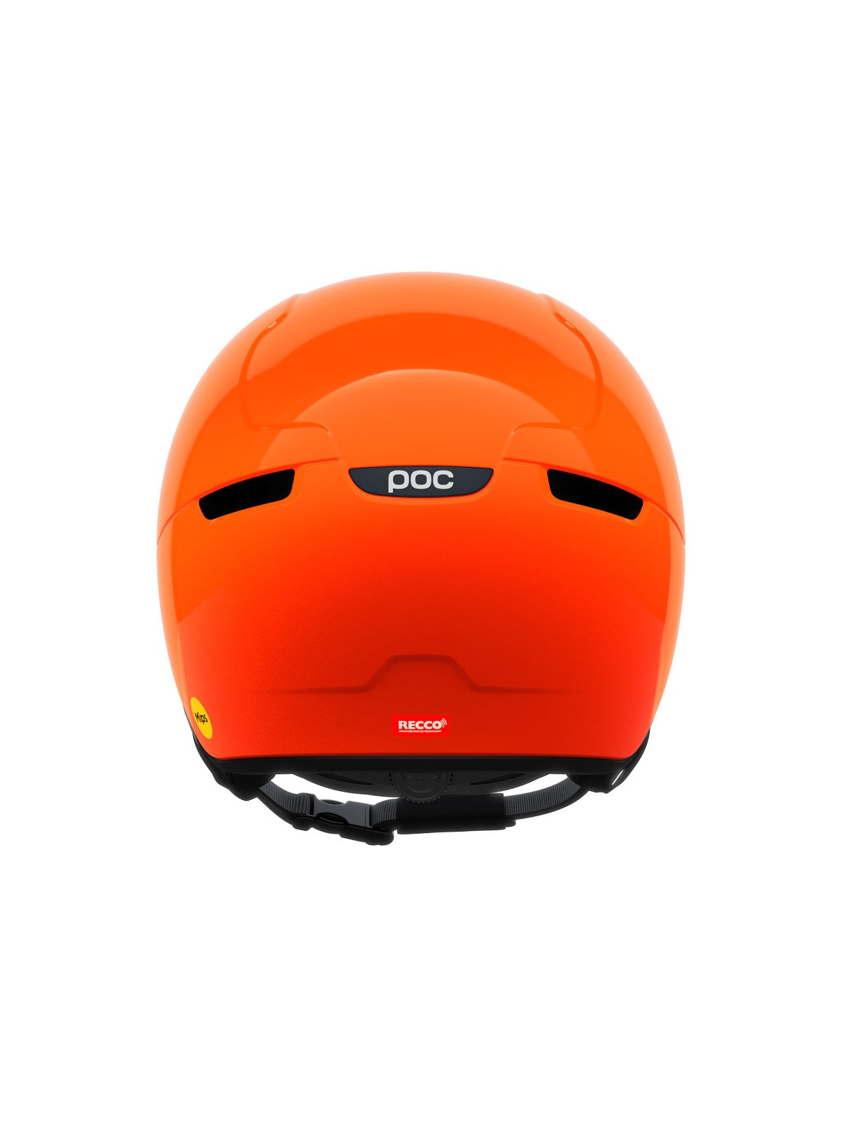 Kask narciarski dla dzieci POCito Obex Visor cat 2 pomarańczowy
