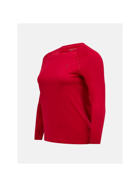 Koszulka Termiczna PEAK PERFORMANCE Spirit Crew Women bordowy
