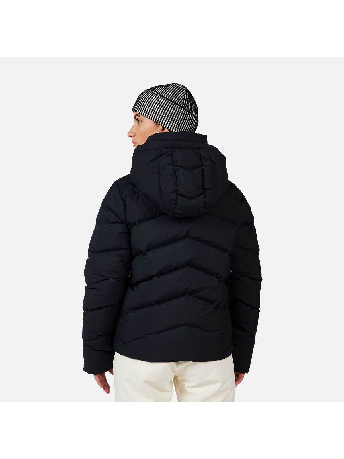 Kurtka narciarska damska ROSSIGNOL W WISPILE RIPSTOP DOWN JKT czarna