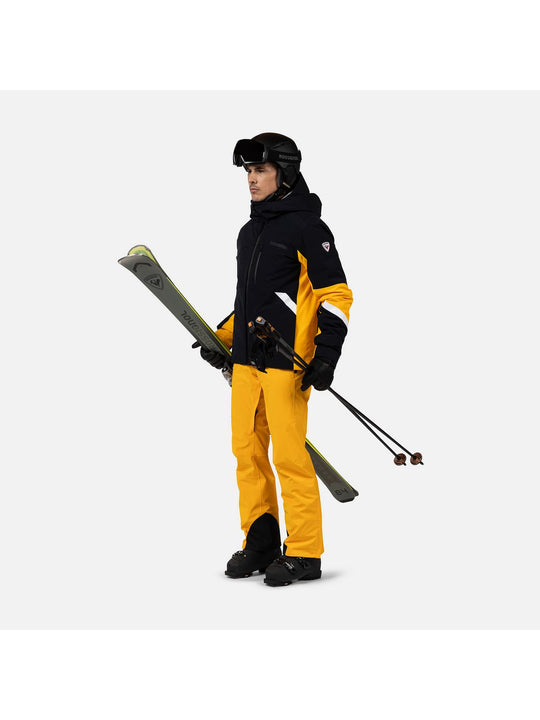 Męskie spodnie narciarskie ROSSIGNOL Diretta Pant żółta
