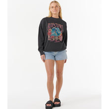 Bluza RIP CURL HAWAII CLASSIC HERITAGE CREW czarna
