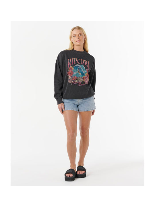 Bluza RIP CURL HAWAII CLASSIC HERITAGE CREW czarna
