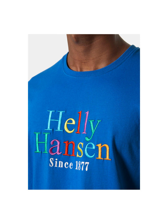 Koszulka HELLY HANSEN Core Graphic T niebieski
