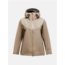 Kurtka PEAK PERFORMANCE W Treeline Shell Jacket beżowy - Adventure Sports
