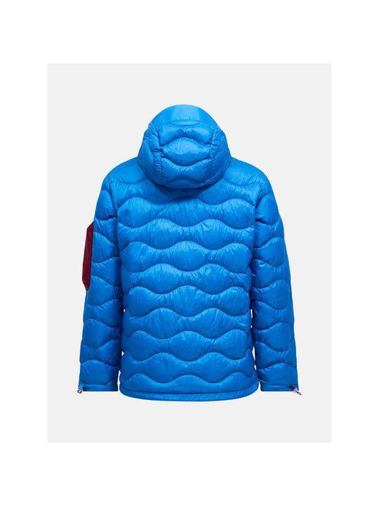 Kurtka PEAK PERFORMANCE Helium Utility Down Hood Jacket Men niebieski
