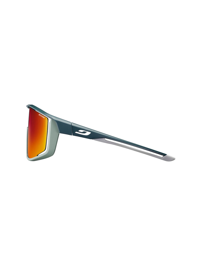 Okulary rowerowe JULBO FURY - granatowy/zielony | Spectron Cat 3