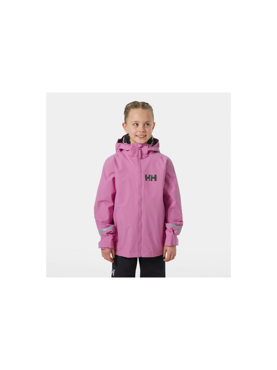 Kurtka dziecięca HELLY HANSEN Jr Shelter Ht Jacket różowa
