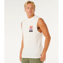 Koszulka męska RIP CURL Search Dawn Muscle biała
