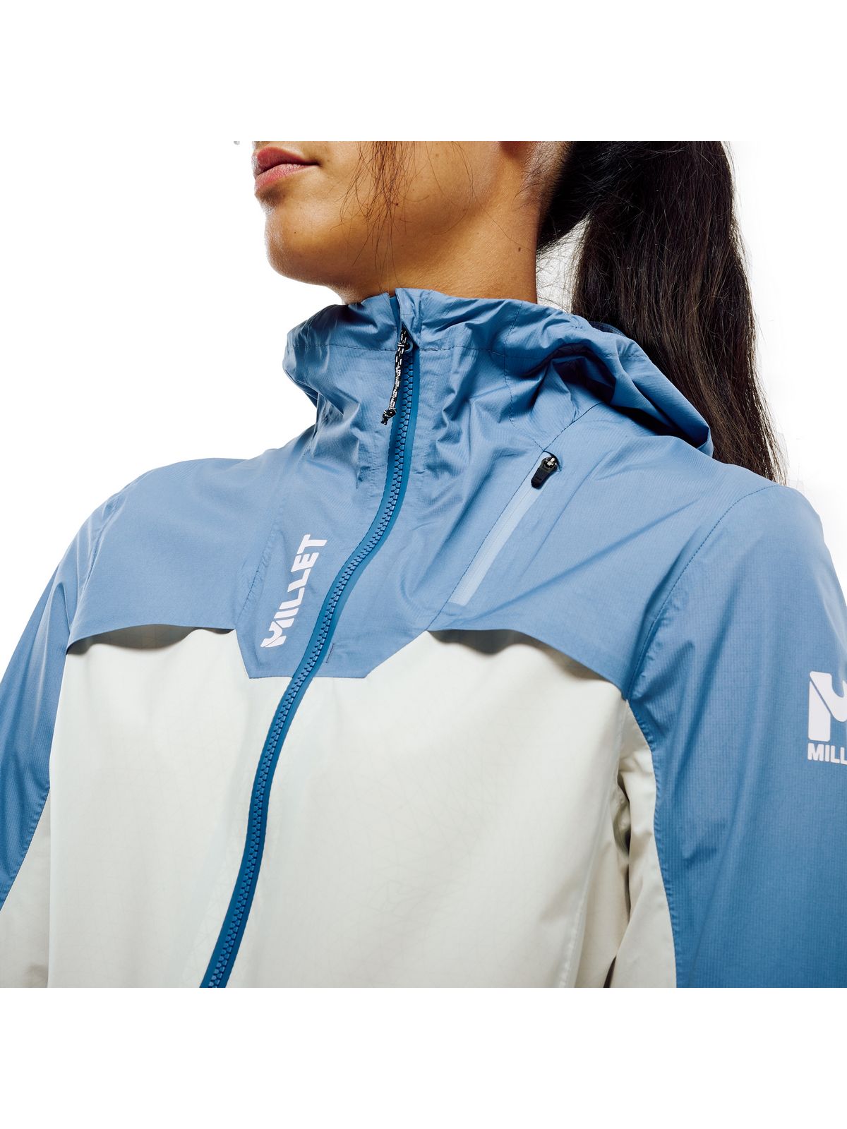 Kurtka damska MILLET Intense Pro 2,5L Jkt W niebiesko biała