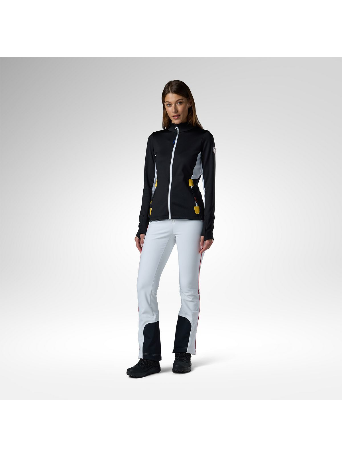 Bluza damska ROSSIGNOL W Jcc Fleece Jacket czarna