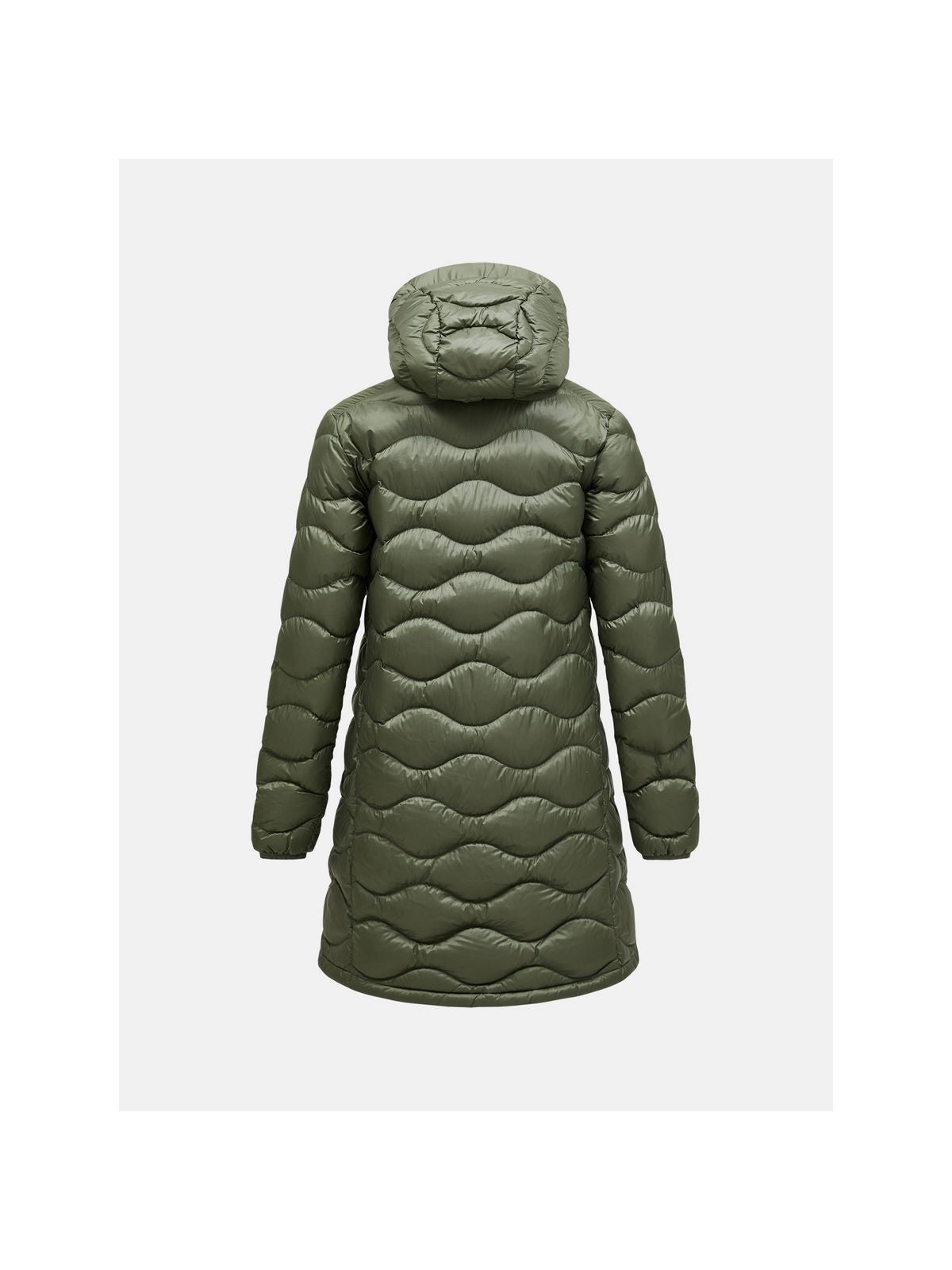 Parka puchowa damska Peak Performance W Helium Down Parka zielony