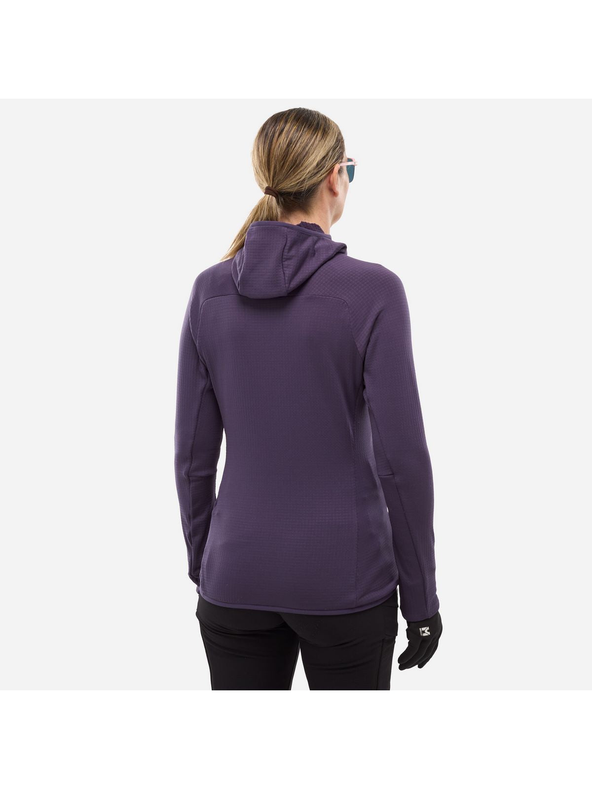 Bluza MILLET W FUSION GRID HOODIE fioletowa