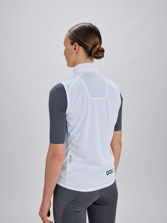 Kamizelka rowerowa damska POC W's Enthral Gilet biała
