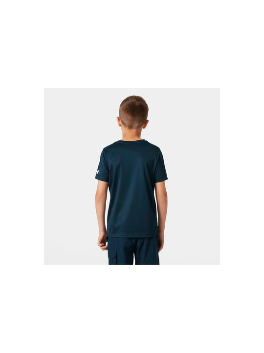 Koszulka HELLY HANSEN JR HH TECH T-SHIRT granatowy - Adventure Sports
