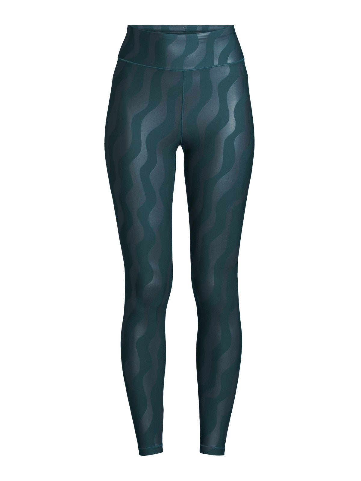 Legginsy treningowe damskie CASALL Heat Printed High Waist Tights kolor szary
