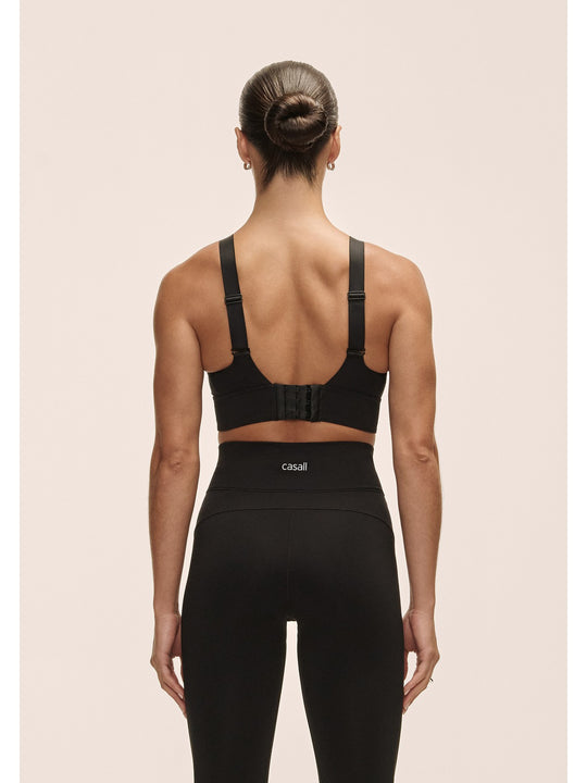 Stanik CASALL Iconic Adjustable Sports Bra kolor czarny
