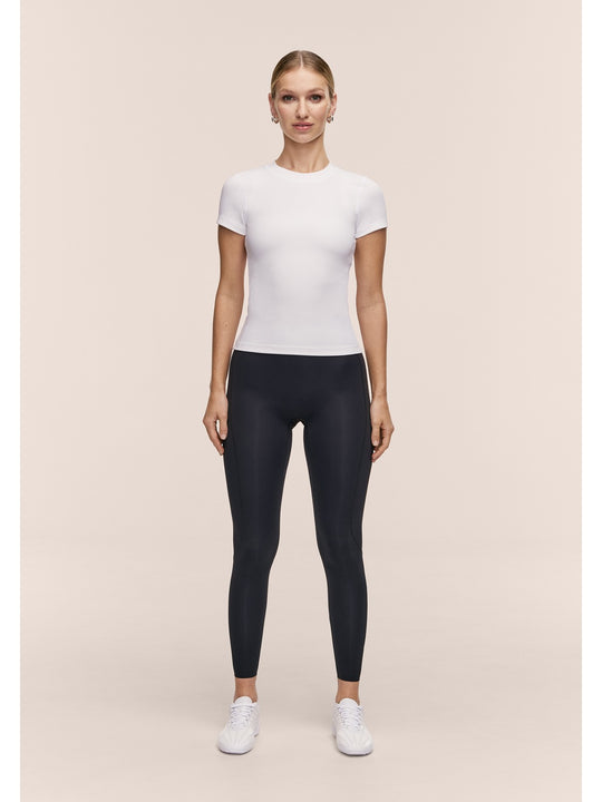Koszulka damska CASALL Defined Rib Tee kolor biały
