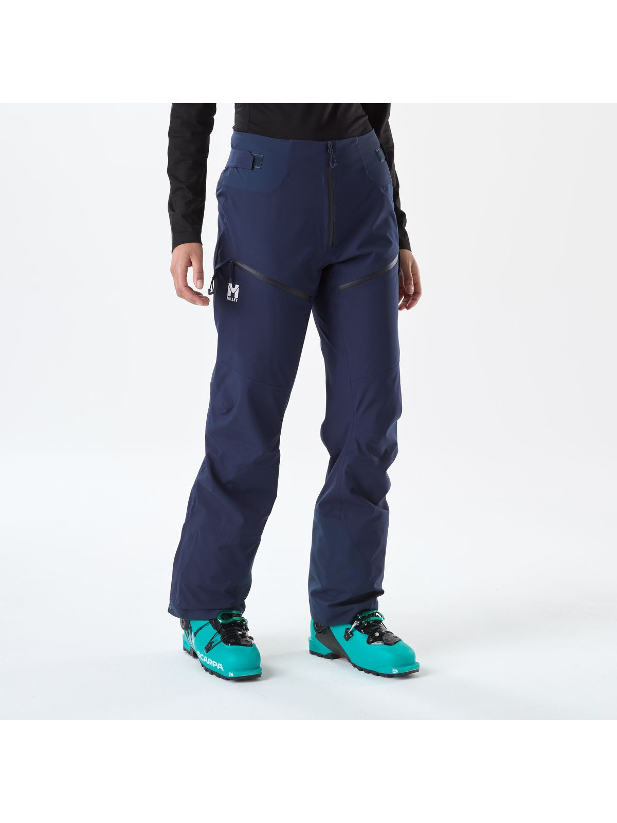 Spodnie narciarskie damskie MILLET W M White 3L Pant W granatowe