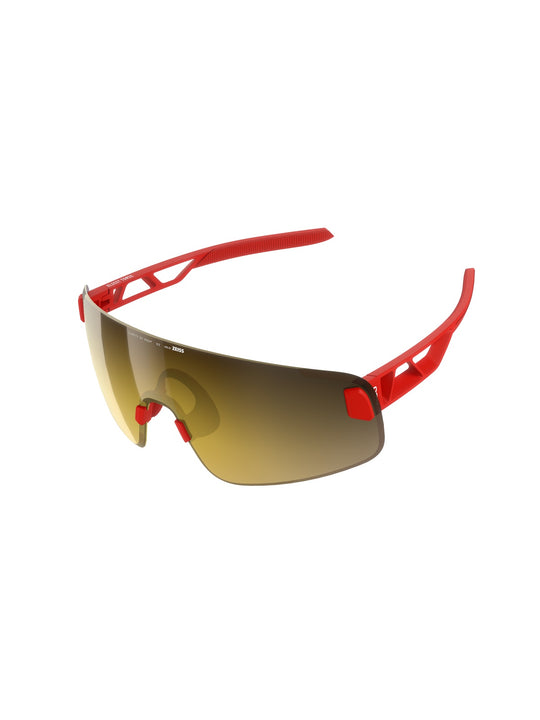 Okulary rowerowe POC Elicit Toric czerwony Clarity Road/Partly Sunny Gold Cat 2
