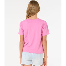 Koszulka RIP CURL Island Surf Crop-Girl różowy
