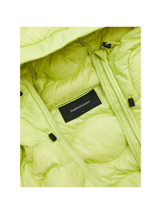 Kurtka PEAK PERFORMANCE Helium Down Hood Jacket Women żółty
