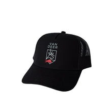 Czapka z daszkiem VAN DEER Trucker Cap czarny
